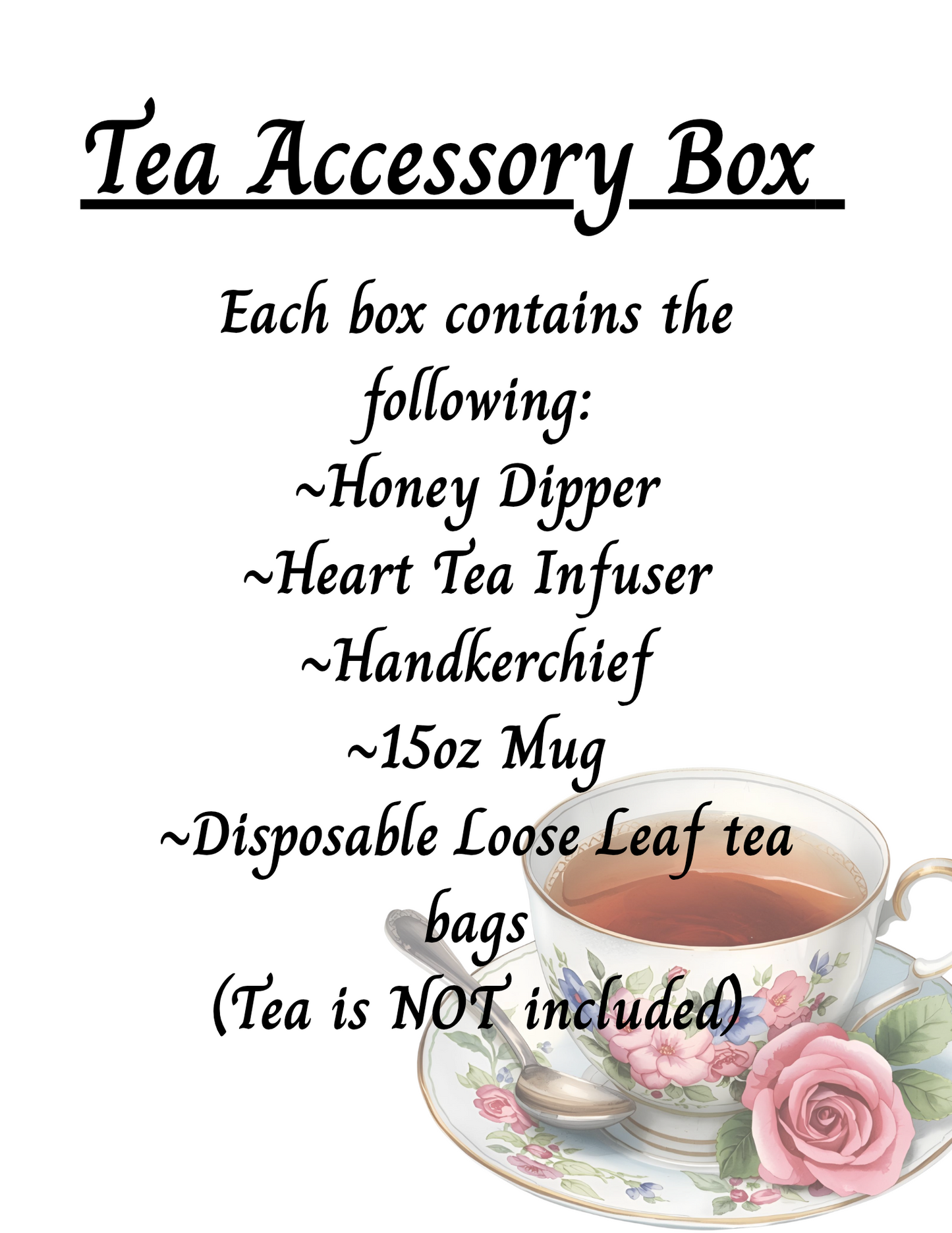 Tea Accessory Box